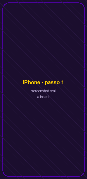 iPhone: abrir o site no Safari